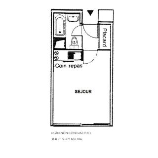 Résidence Sarvan - Studio pour 2 cuisine équipée et proche des pistes idéal couple MAE-6054 - Les Menuires - 1