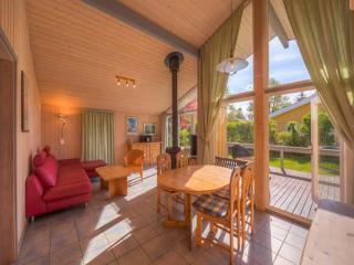 Ferienhaus mit Sauna im Ferienpark Mirow - 9