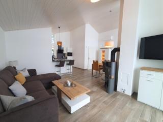 Ferienhaus mit Sauna im Ferienpark Mirow - 9
