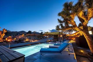 Owl & Hare Pool Spa PB bocce Sauna Cold Plunge bbq - Joshua Tree - 0