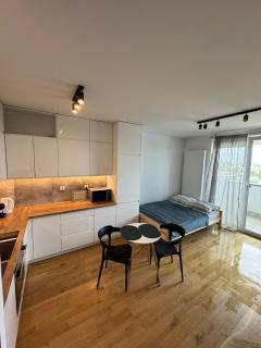 Cosy Studio Lubelska SkyRes City Center Free Parking Panoramic View - 6