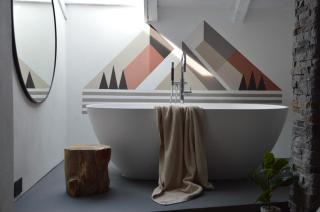 Mountain Suite with tub and view, Alpine design - Sanzeno - 0