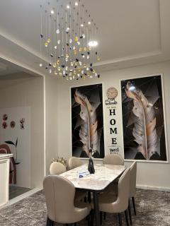 شقة مريحة صالة غرفتي نوم حديقة - 6