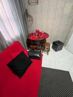 113 Canto do Forte - 1dorm - 200 m da Praia e 20m dos Bares e restaurantes - Estacionamento gratuito e WI Fi , TV a cabo - 4