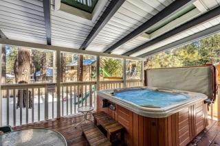 Moose-in' Around ~ Walk to Slopes Mountain Home with Private Hot Tub, Ski Locker & Playground - Big Bear Lake - 6