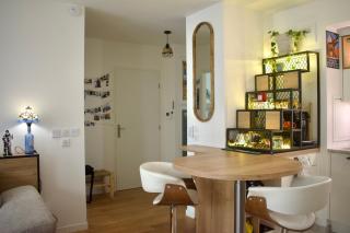 Boho style apartment - 8 mins from Paris Center - Garden and underground parking - 5