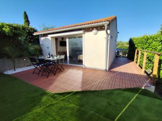 Appartement neuf climatisé indépendant terrasse Jardin - Le Poujol-sur-Orb - 9