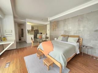 Cute Condesa Studio Indoor Pool Nice Gym - Mexico-Stad - 7