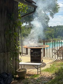 Gîte Les Mareillauds - Piscine - Salon - 8