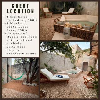 Unique Mystic Pool Yard Only 3 Blocks Main Sq - Mérida - 9
