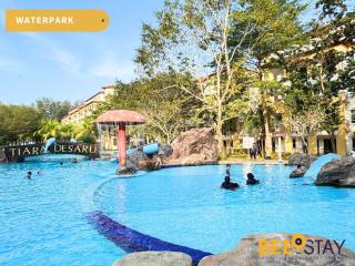 Desaru Tiara Waterpark Beach Resort 3-5PAX - 0