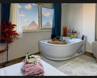 bright star pyramids hotel & jacuzzi - Kairo - 9