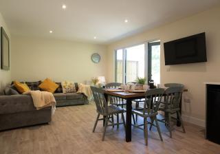 Luxury Chestnut Lodge with Hot Tub and Games Room - Toppesfield - 3