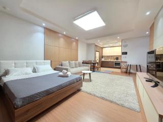 417 Luxury Апартаменты 2х комн кв с 2мя кроватями и раскладным диваном возле посольства США, Хайвилл - 6