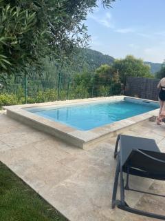 Gîte et piscine au sein de La Bastide de la Breure - Les Ollières-sur-Eyrieux - 0