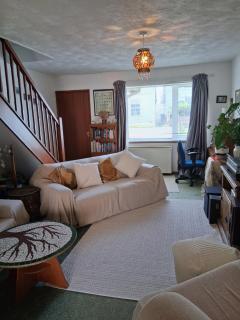 King bed, opposite the beach - Borth - 3