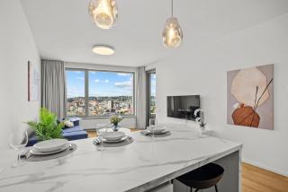 Castle View Apartment in SKY PARK by Zaha Hadid - Bratislava - 6