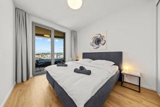 Castle View Apartment in SKY PARK by Zaha Hadid - Bratislava - 1