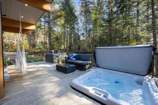 Spa and Sauna - Riverside - Brand New- SKOV Chalets - 8