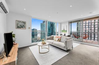 Gorgeous River & City Views 2B2B Free Parking - Melbourne - 9