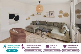 300m plage - maison pour 7 avec grande terrasse - 9