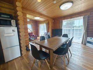 天然温泉付快適なログハウス ヴィレッジR 屋根付bbq設備あり - 5