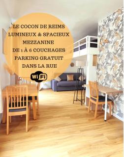 Le Cocon de Reims family and free parking - Reims - 8