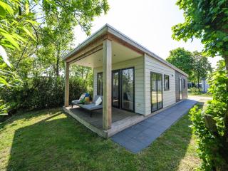 River Lodge Wellnesshuus with whirlpool sauna bathtub and sun shower 2 people - 0