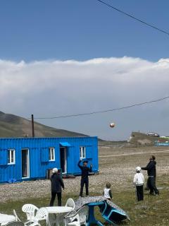 Базовый лагерь у подножия Ленин Пик - 6