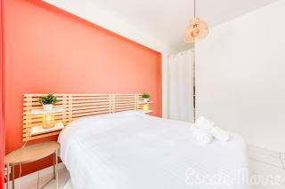 Escale-marne fr - 001 - RDC - Private Terrace - Free Parking - Free Luggage Storage - Metro 8 Eiffel Tower -All equipped - Linen Included - Washing Machine - Dish Washer - Luxury Mattress 160X200 - Panoramic View - From 1 to 4 guests - 4