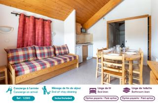 Appartement vue sur les pistes, pour 8 - La Joue du Loup - 8