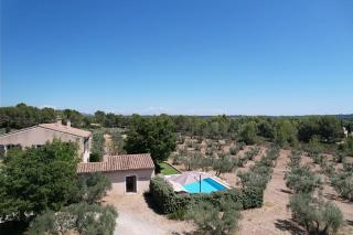 Villa air-conditioning heated pool Alpilles view Mouries LS1-455 - 1