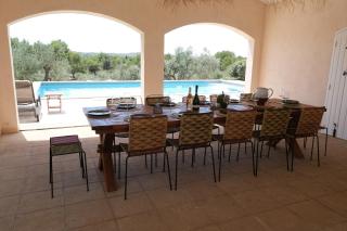 Villa air-conditioning heated pool Alpilles view Mouries LS1-455 - 2