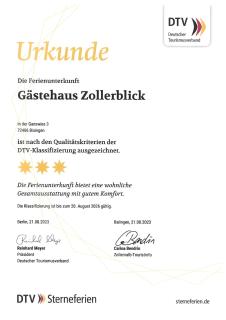 3 Sterne Gästehaus Zollerblick - 8