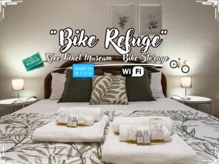 Bike Refuge - WiFi - Free Ticket Museum - Smart TV - 0