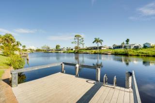 Canal-Front Home w/ Dock & Patio in North Port - 9