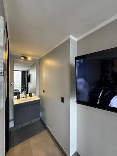 Apartamento Ñuñoa, Metro Ñuble, Lavandería, Tv, Piscina, Balcón - 2