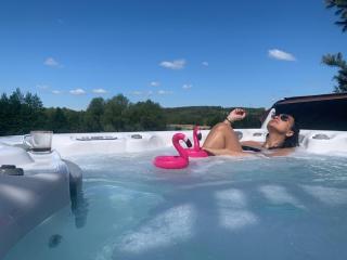 Dom na mazurach, sauna, jacuzzi, jezioro Garbas, łódka, 5 sypialni - - 2