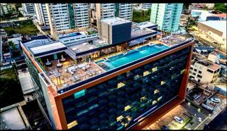 Studio Art - Apartamento climatizado - Prédio a beira-mar, com jacuzzi e piscina - Praia de Armação - Salvador - 9
