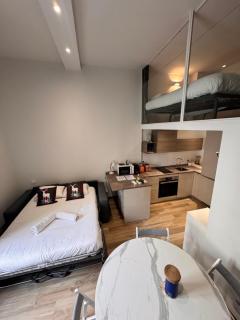 Central Studio with Mezzanine 3 minutes to Sea - Nice - 3