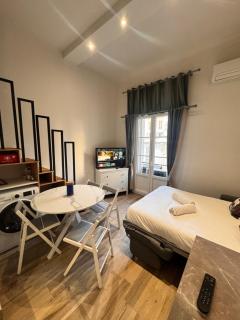 Central Studio with Mezzanine 3 minutes to Sea - Nice - 1