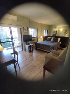 Flat com Piscina Aquecida-Grátis Garagem manobrista 24h -Sauna-Varanda-Cafe e Chá a vontade - São Paulo - 2