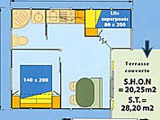 Chalet 4 Pers, 2 Chambres, Terrasse - API-1-52-382 - 9