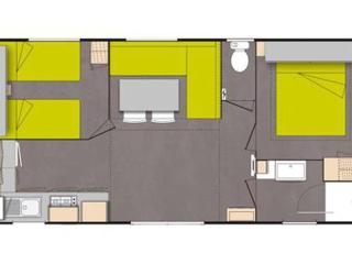 Mobil-home à Saint-Maime avec Terrasse - API-1-52-503 - Saint-Maime - 4