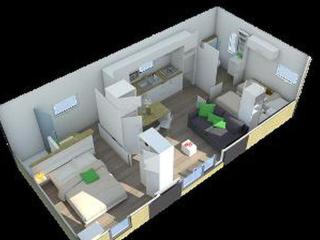Mobil-home Prestige 4 pers avec Terrasse - API-1-52-159 - Royan - 1