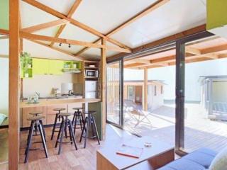 Chalet 35m² - 3 Chambres, Terrasse, Barbecue, 7 Pers. - API-1-52-515 - Seillac - 7