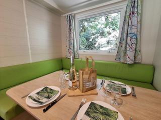 Mobil home confortable avec terrasse pour 6 personnes - API-1-52-698 - Valbonnais - 5