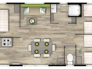 Mobil home confortable 6 personnes avec terrasse à Bretignolles-sur-Mer - API-1-52-519 - Brétignolles-sur-Mer - 2
