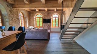 Lichtdurchflutete Architektenwohnung mit eigener Sauna und Kamin - Hexenburg bei Dresden - Großharthau - 5
