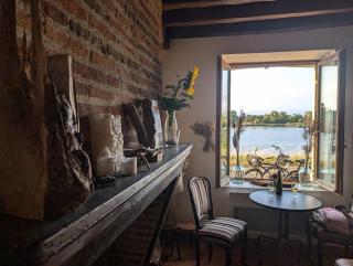 Maison de marinier les pieds dans l'eau face à la Loire - Sully-sur-Loire - 9